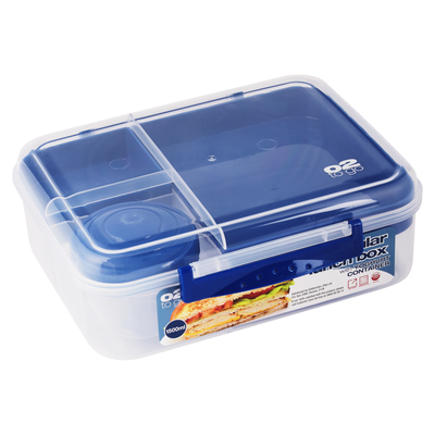 O2 Assorted Rectangular Lunch Box 1500ml | PnP