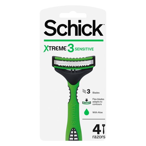 Schick Xtreme 3 Sense Disposable Razors + 1 4ea | PnP