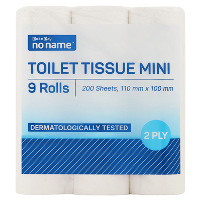 No Name 2 Ply Toilet Paper 18 Pack | PnP
