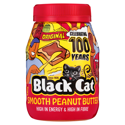 Black Cat Smooth Peanut Butter 800g