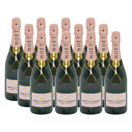 Moet & Chandon Brut Rose Champagne 12 x 750ml | PnP