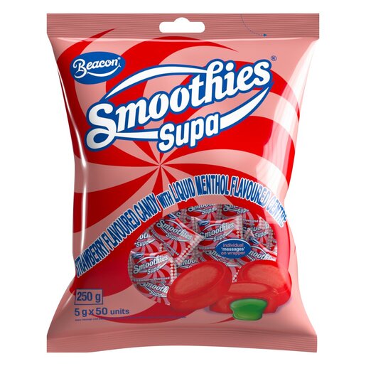 Beacon Supa Strawberry Smoothies 50 Pack PnP