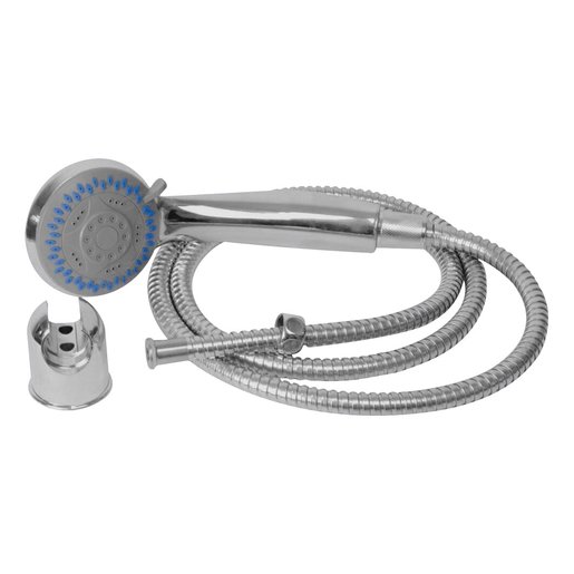 Brushed Nickel Shower Hose Shower Head With 1.5m Hose And