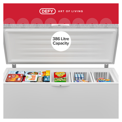 Defy 386L White Chest Freezer DMF454 | PnP