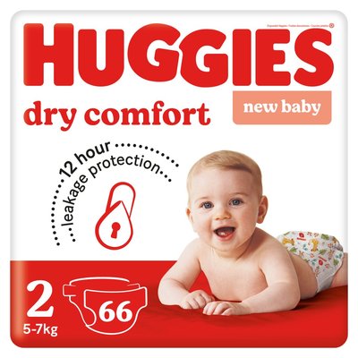 Huggies newborn store nappies size 2