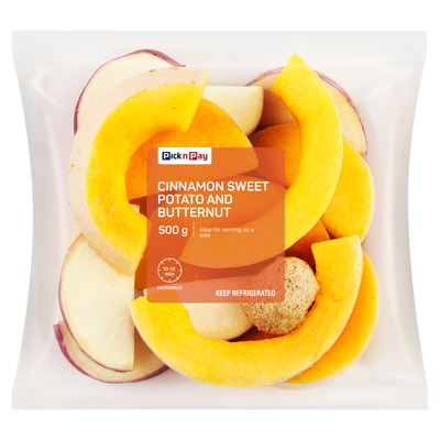 PnP Cinnamon Sweet Potato & Butternut 500g