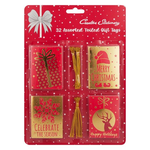 Creative 32 Foiled Gift Tags | PnP