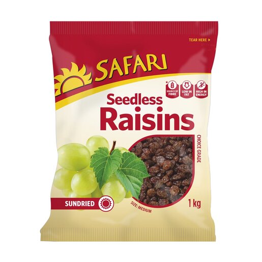 safari raisins 1kg price