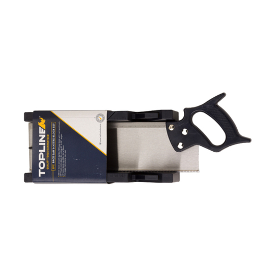TOPLINE Mitre Box & Backsaw 1 Pack | PnP