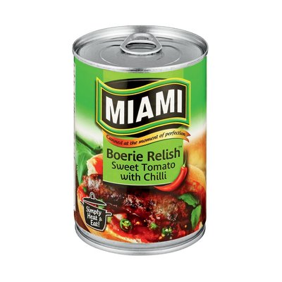 Miami Boerie Relish Chilli 450g x 12 | PnP