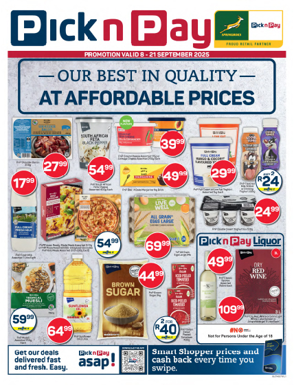 Pick n Pay Own Brand Specials