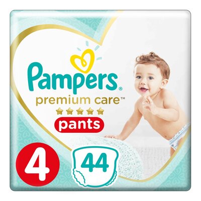 Pampers premium best sale nappy pants 4