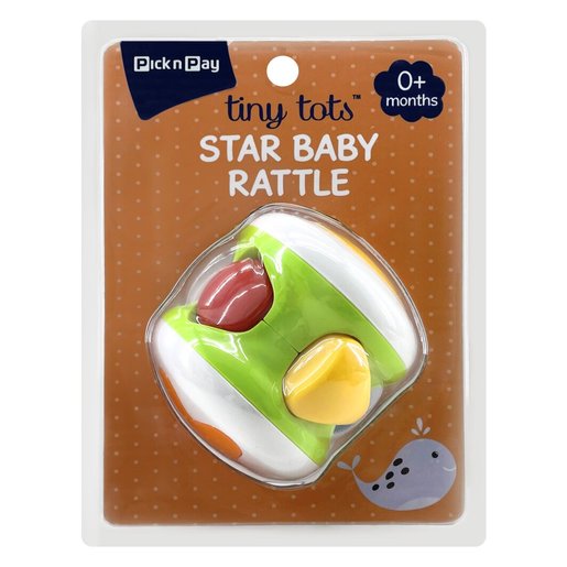 PnP Tiny Tots Star Rattle | PnP