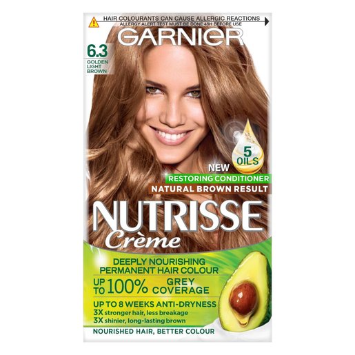 Garnier Nutrisse Hair Colour 6.3 Caramel PnP