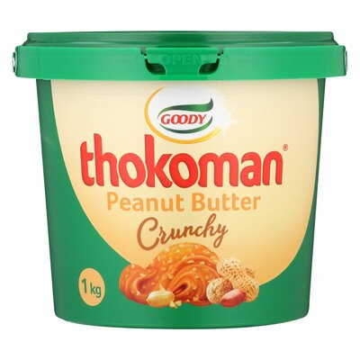 Thokoman Crunchy Peanut Butter 1kg