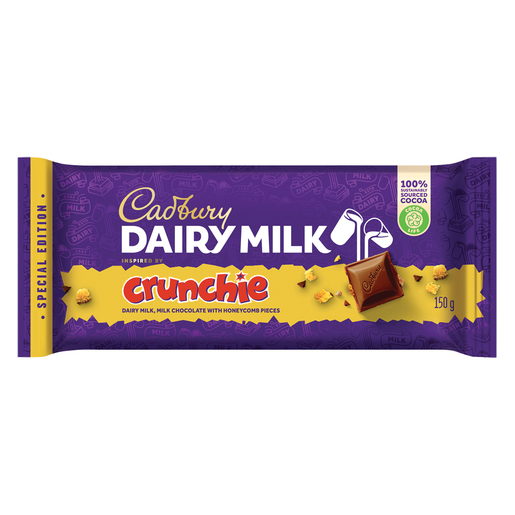 Cadbury Dairy Milk Crunchie 150g PnP