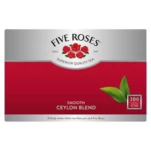 Five Roses Tagless Teabags 200s