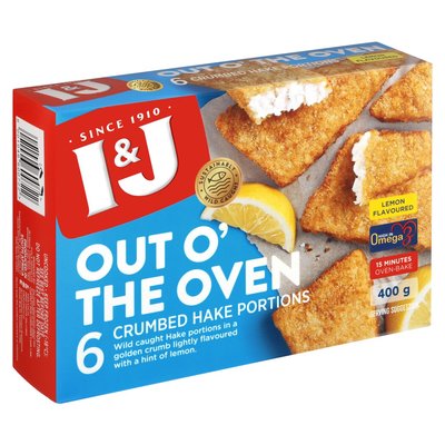 I&J Out O' The Oven Lemon Hake 400g | PnP