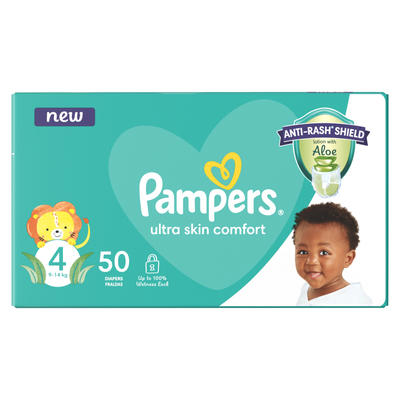 Premium Nappies Size 4 (10-15Kg)