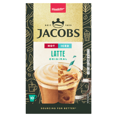 Jacobs Cadbury Instant Wholenut Mocha Flavoured Cappuccino 8 x