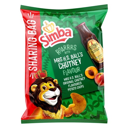 Simba Mrs Balls Chutney Flavoured Potato Chips 200g Pnp