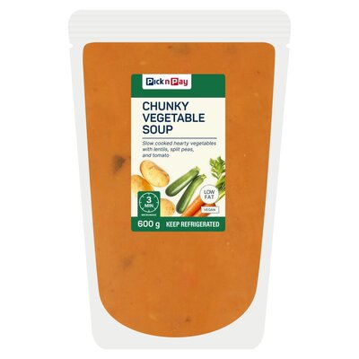 PnP Live Well Chunky Vegetable Soup 600g