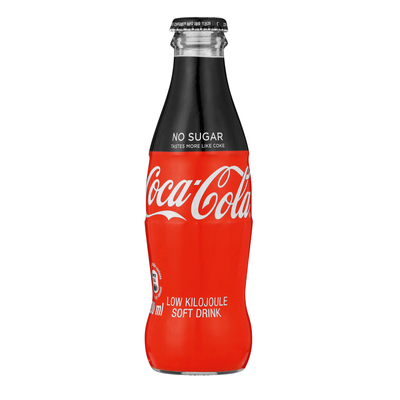COCA-COLA S/DRINK ZERO ONE WAY GLS 200ML x 24 | PnP