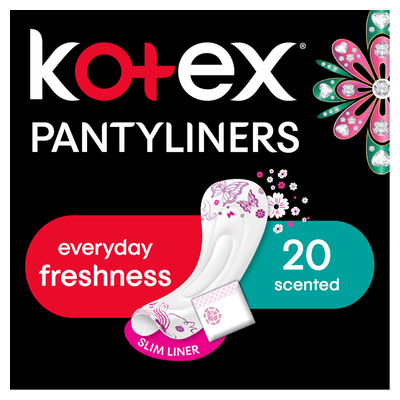 Kotex Pantyliners Designer Scented 20ea | PnP