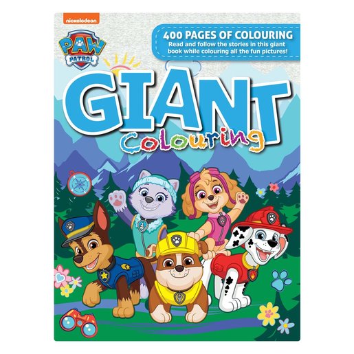 Nickelodeon Paw Patrol 400pg Giant Colouring Book | Smart Price ...