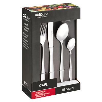 O2 Cafe Cutlery Set 16 Piece | Smart Price Specials | PnP Home