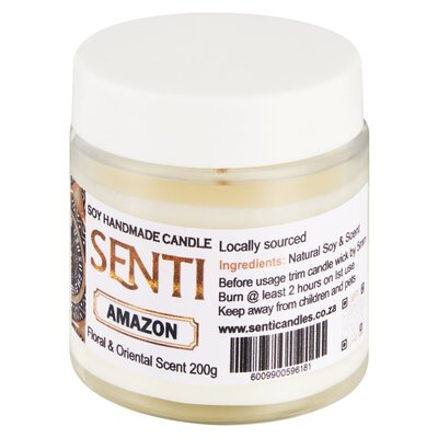 Senti Candles Feel Amazon Soy Wax Candle 200g | Smart Price Specials ...