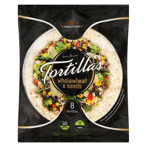 Mexicorn Whole Grain Tortillas 8s PnP