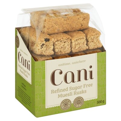 Cani Sugar Free Refined Rusks 500g | PnP