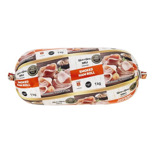 PnP Smoked Ham Roll 1kg PnP