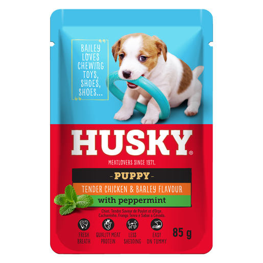 Husky Tender Chicken & Barley Flavour Pouch 85g | PnP