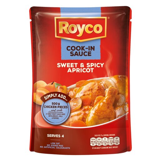 Royco Cook In Sauce Sweet & Spicy Apricot Sauce 415g PnP