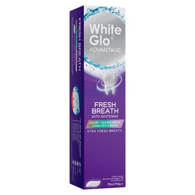 White Glo Advantage Fresh Breath Toothpaste 75ml | PnP