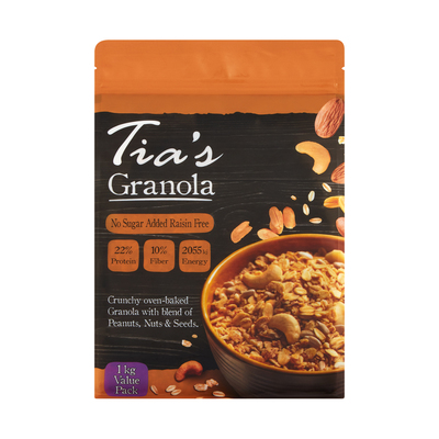 Tia's Sugar Free Raisin Muesli 1kg | PnP