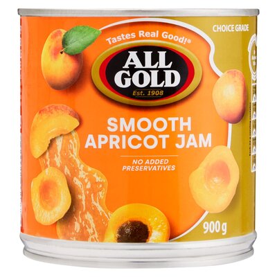 All Gold Super Fine Apricot Jam 900g