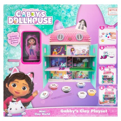 Gabbys Dollhouse Diy Clay Cats & House Set | Smart Price Specials