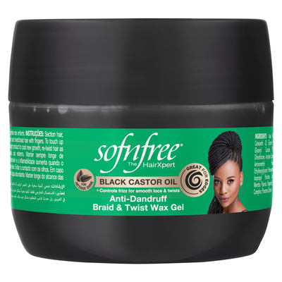 SofNfree Black Castor Oil Anti-Dandruff Moisturising Braid - (U) Ltd - View #4