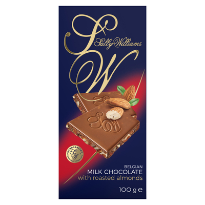 Sally Williams Zesty Orange Flavoured Belgian Dark Chocolate with