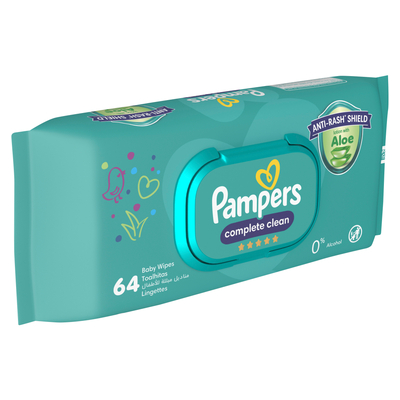 Pampers Baby Wipes 64S main image 1