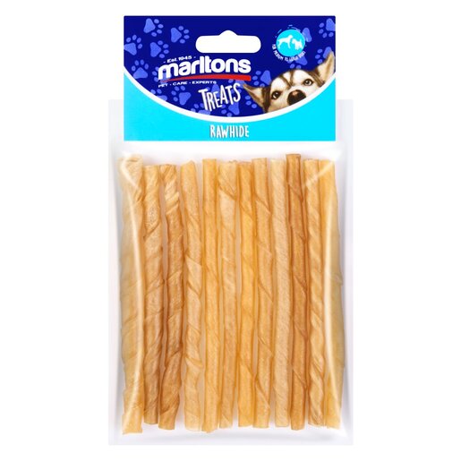 Marltons Rawhide Twist Chew Stick 10 Pack PnP