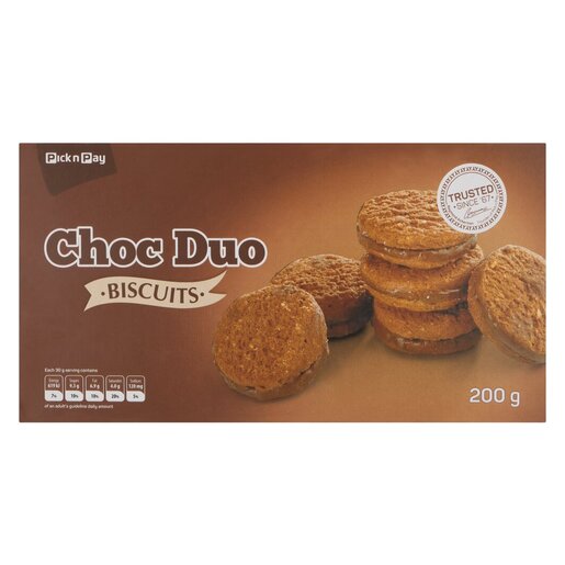 PnP Choc Duo Biscuits 200g | Smart Price Specials | PnP Home