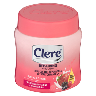 Clere Body Cream Berries And Cream 300ml | PnP
