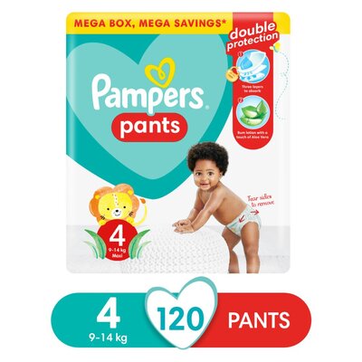 120 pampers best sale size 4