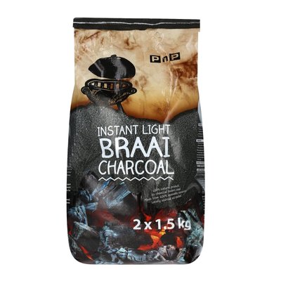 PnP Instant Light Charcoal 3kg Smart Price Specials PnP Home
