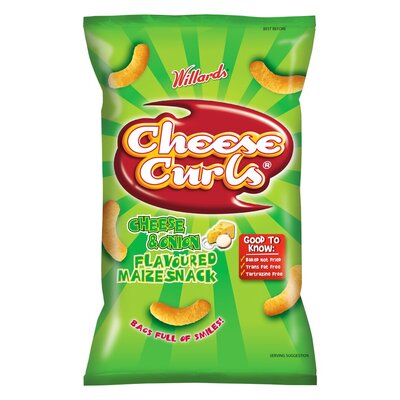 Willards Chips Cheese Curls Balls 100g | PnP