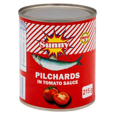 Sunny Pilchards In Tomatoe Sauce 215g | PnP